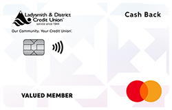 LDCU Cash Back MasterCard®
