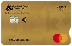 LDCU Centra Gold MasterCard®